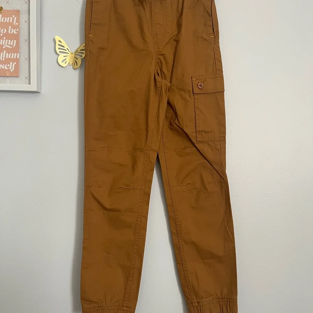 Carter's Colorful Plaid Shirt‎ with Tan Pants